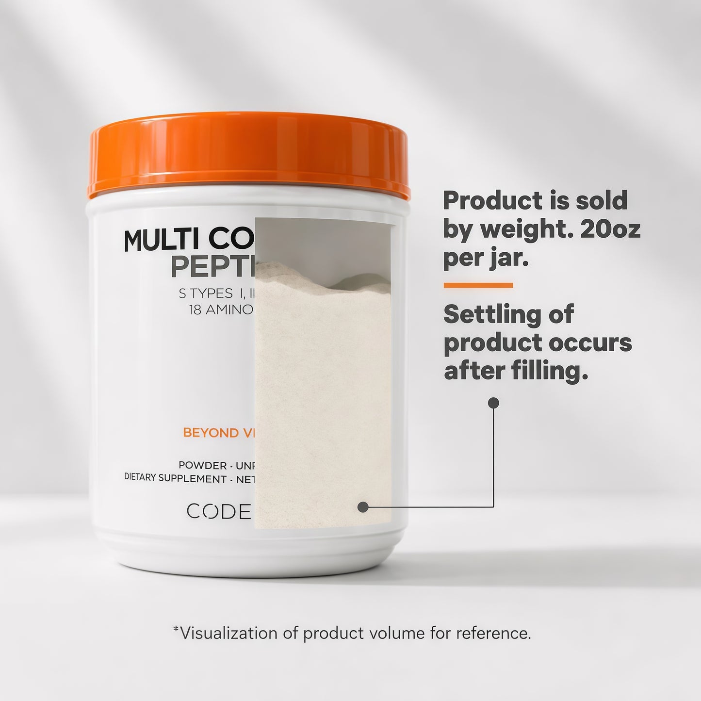 Multi Collagen Protein Powder Large.